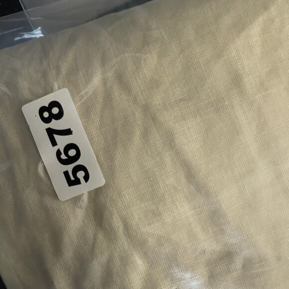 Inserch 100% Linen Pants Mens 38x30 Cream Pleated Front Trousers Coastal - Picture 12 of 13